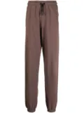 Marcelo Burlon County of Milan drawstring cotton track pants - Brown