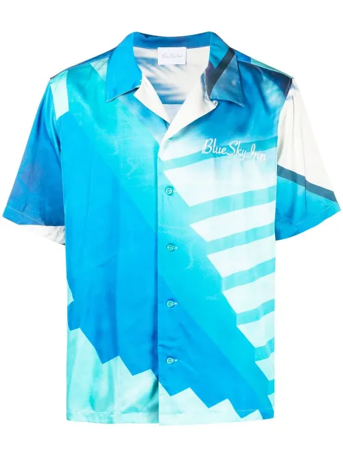 Chemise à imprimé abstrait - BLUE SKY INN - Modalova