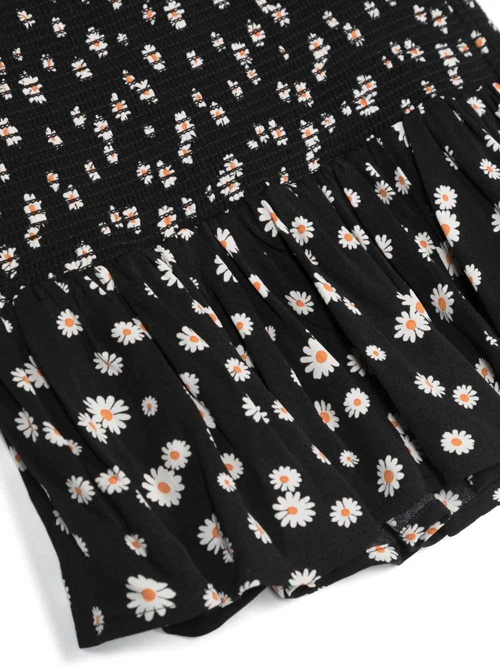  Les Coyotes De Paris Faltenrock Mit Blumen Print   Schwarz 