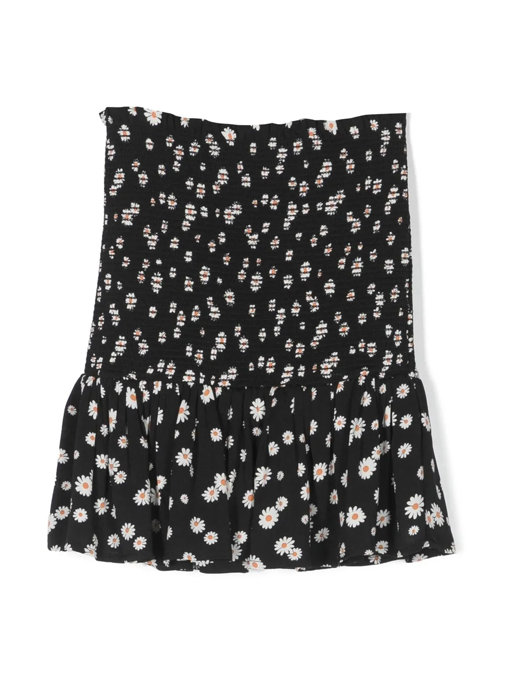 Les Coyotes De Paris Saia floral com pregas | Preto | Image 1