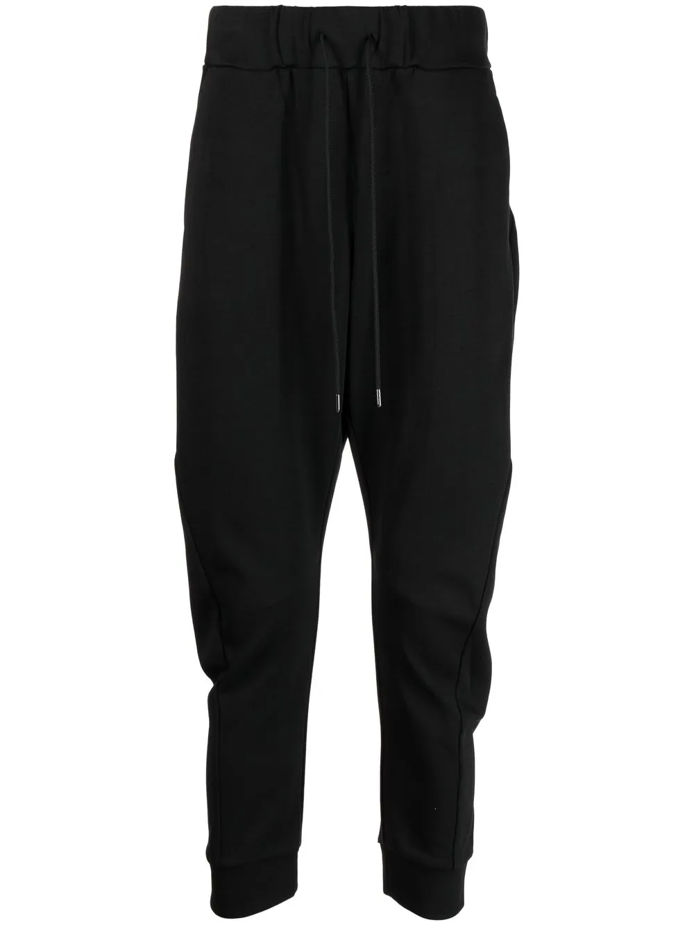 ATTACHMENT DRAWSTRING-WAIST TRACK PANTS