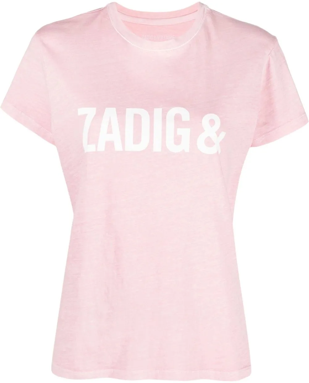 

Zadig&Voltaire playera Zoe con logo estampado - Rosado