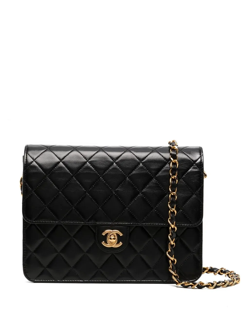 

Chanel Pre-Owned bolsa de hombro Classic Flap pequeña 2003 - Negro