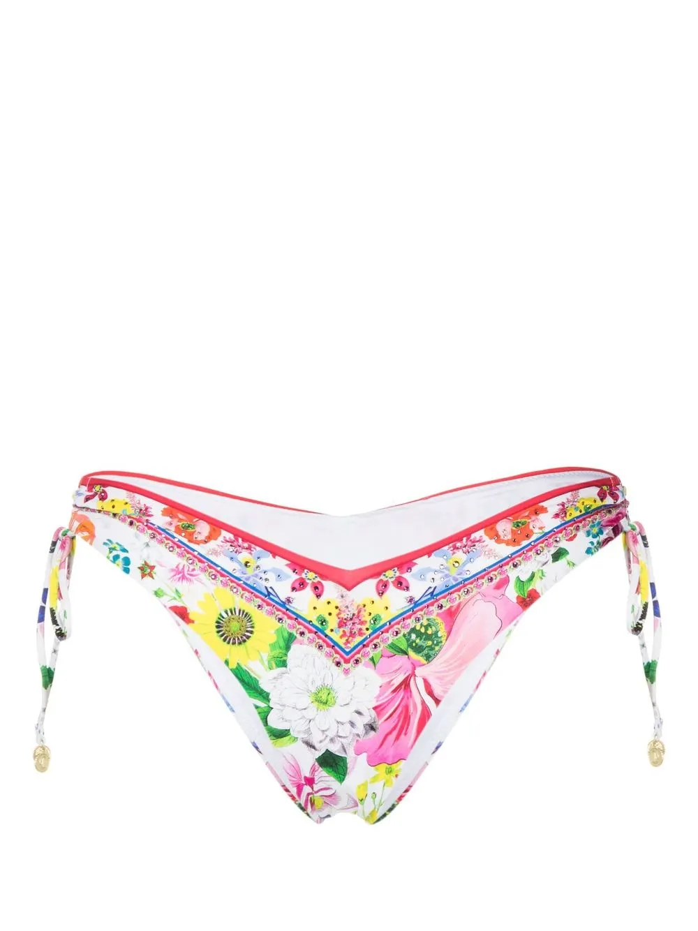 Camilla floral-print bikini bottoms