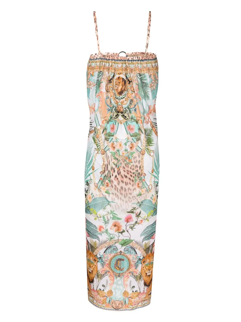 Camilla Strandjurk met print - Groen