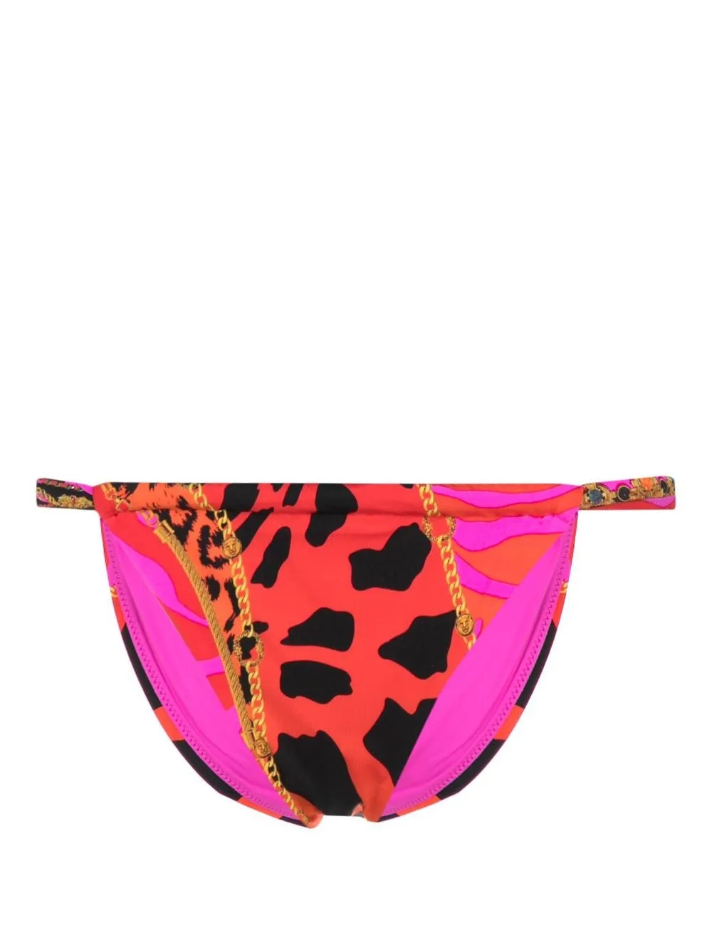 

Camilla animal-print bikini bottoms - Red