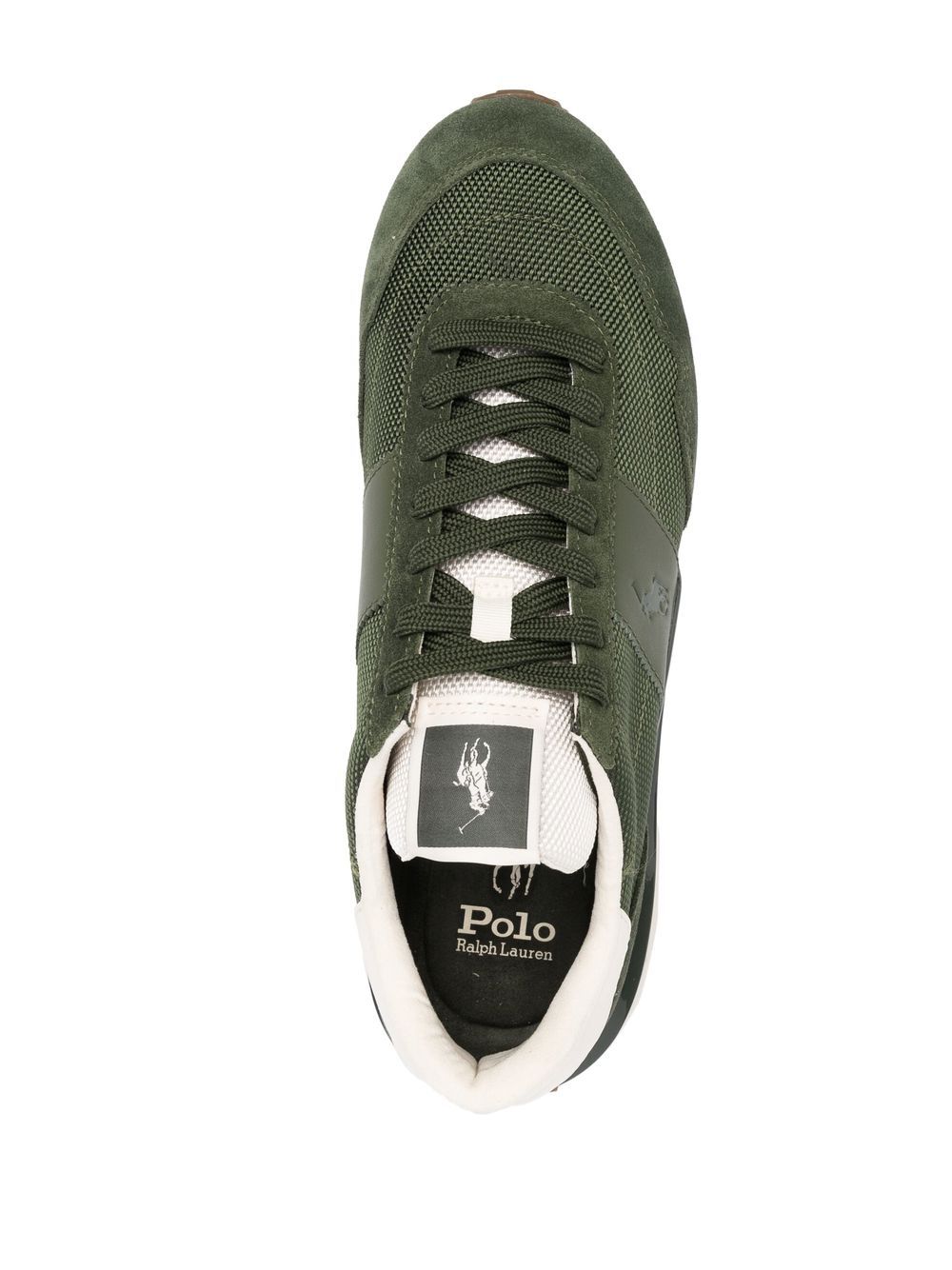 Shop Polo Ralph Lauren 89 Low-top Sneakers In Green