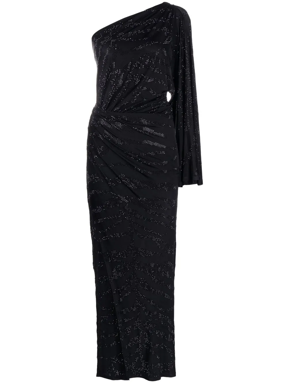 

Camilla one-shoulder jersey dress - Black