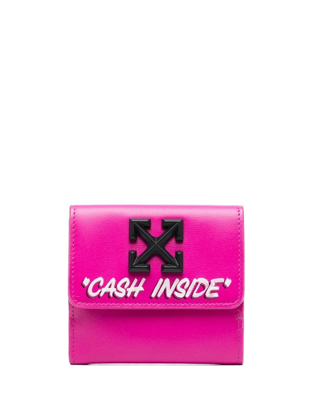 

Off-White cartera Jitney - Rosado