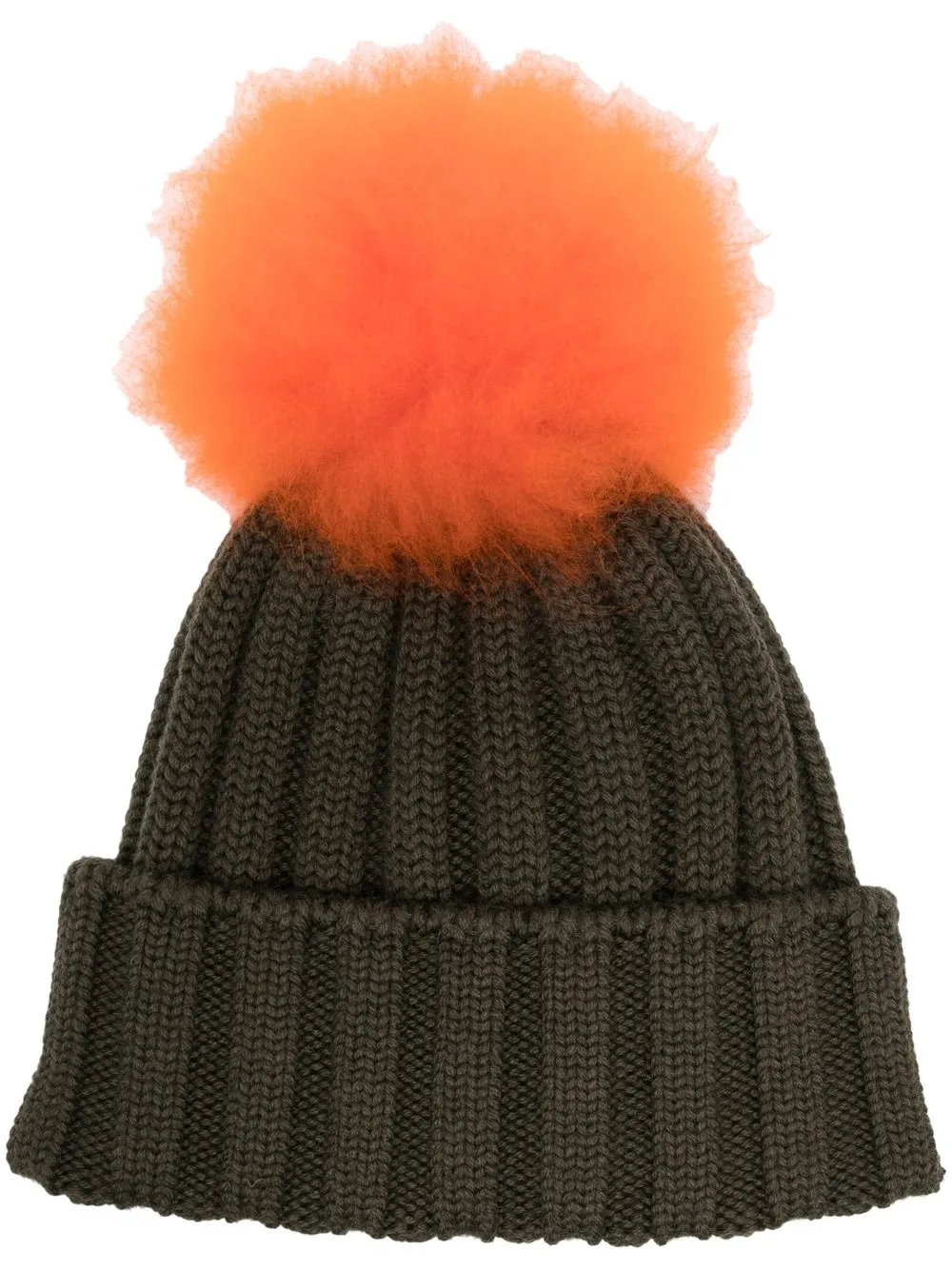 

Woolrich rib-knit pompom beanie - Green