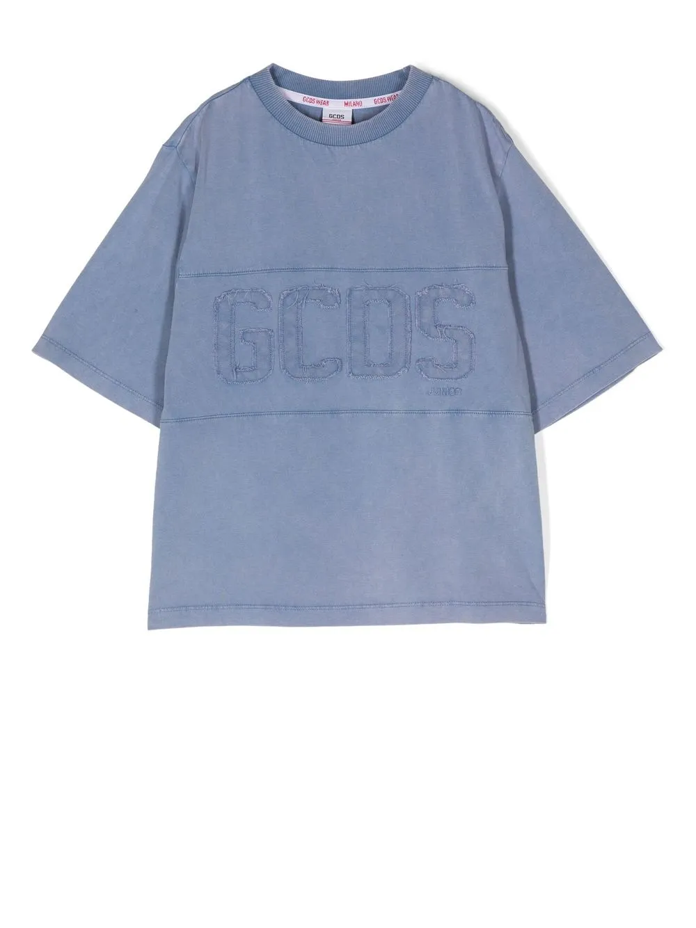 

Gcds Kids playera con parche del logo - Azul