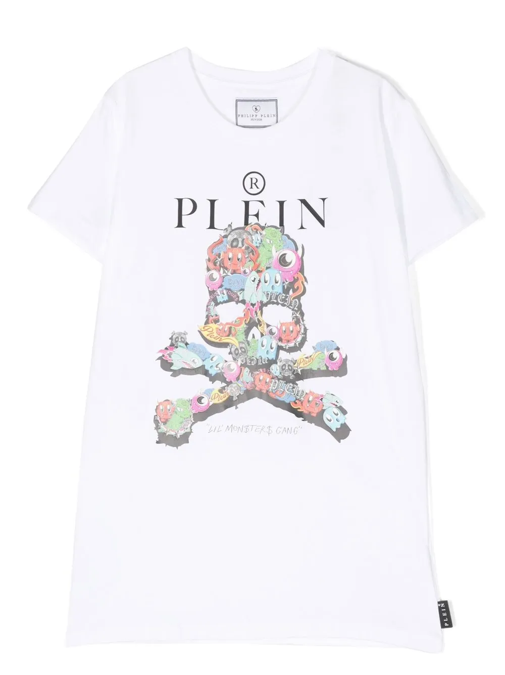 

Philipp Plein Junior TEEN logo-graphic-print T-shirt - White