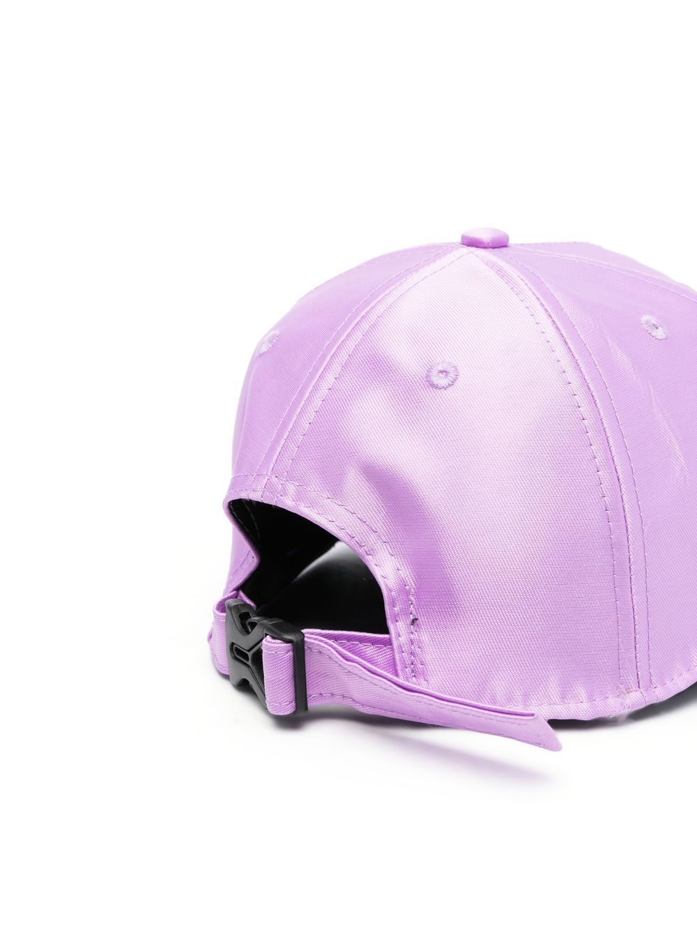 Shop Versace Jeans Couture Logo-embroidered Baseball Cap In Violett