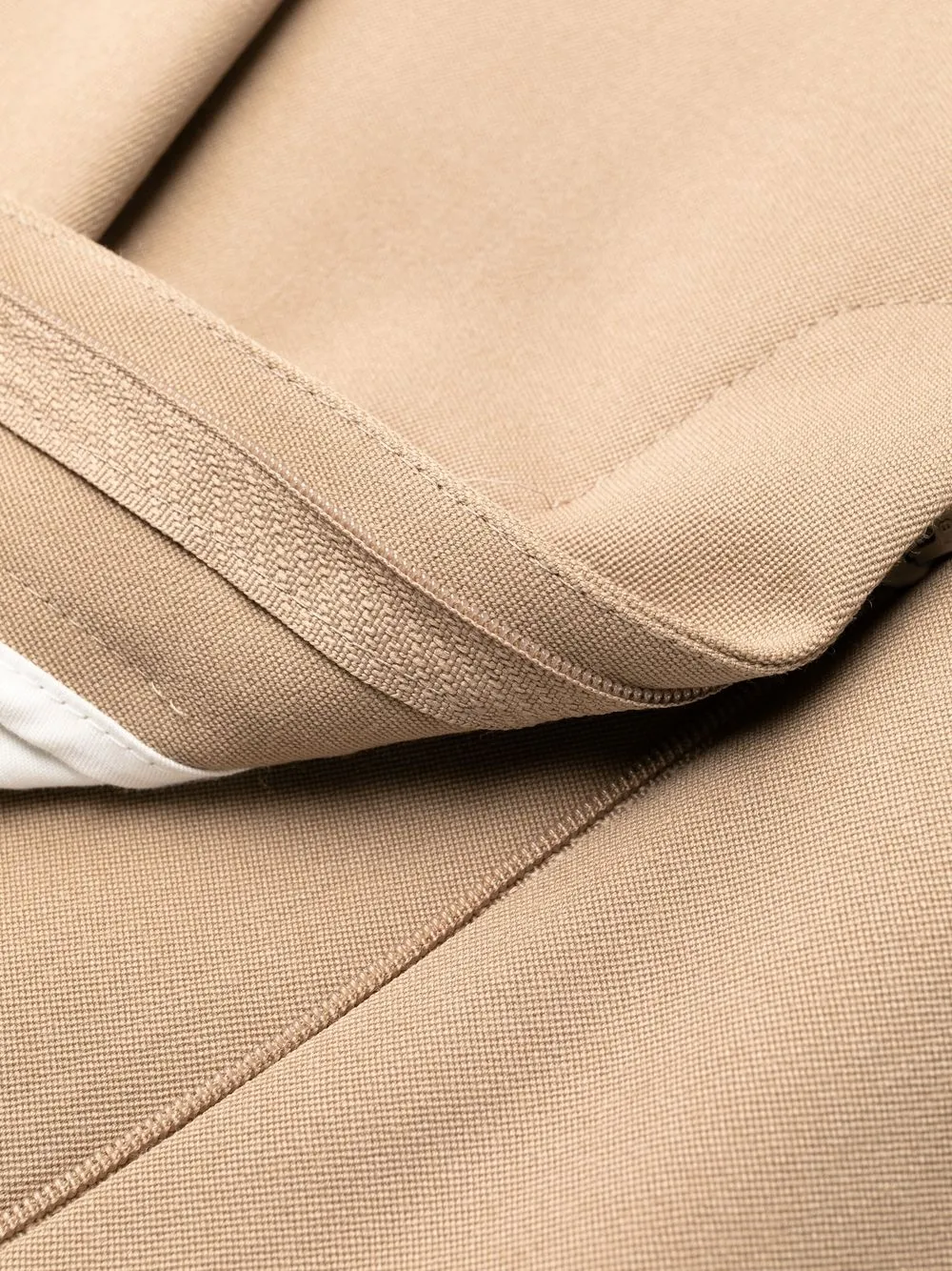 Balmain inverted-pleat Detail Trousers - Farfetch