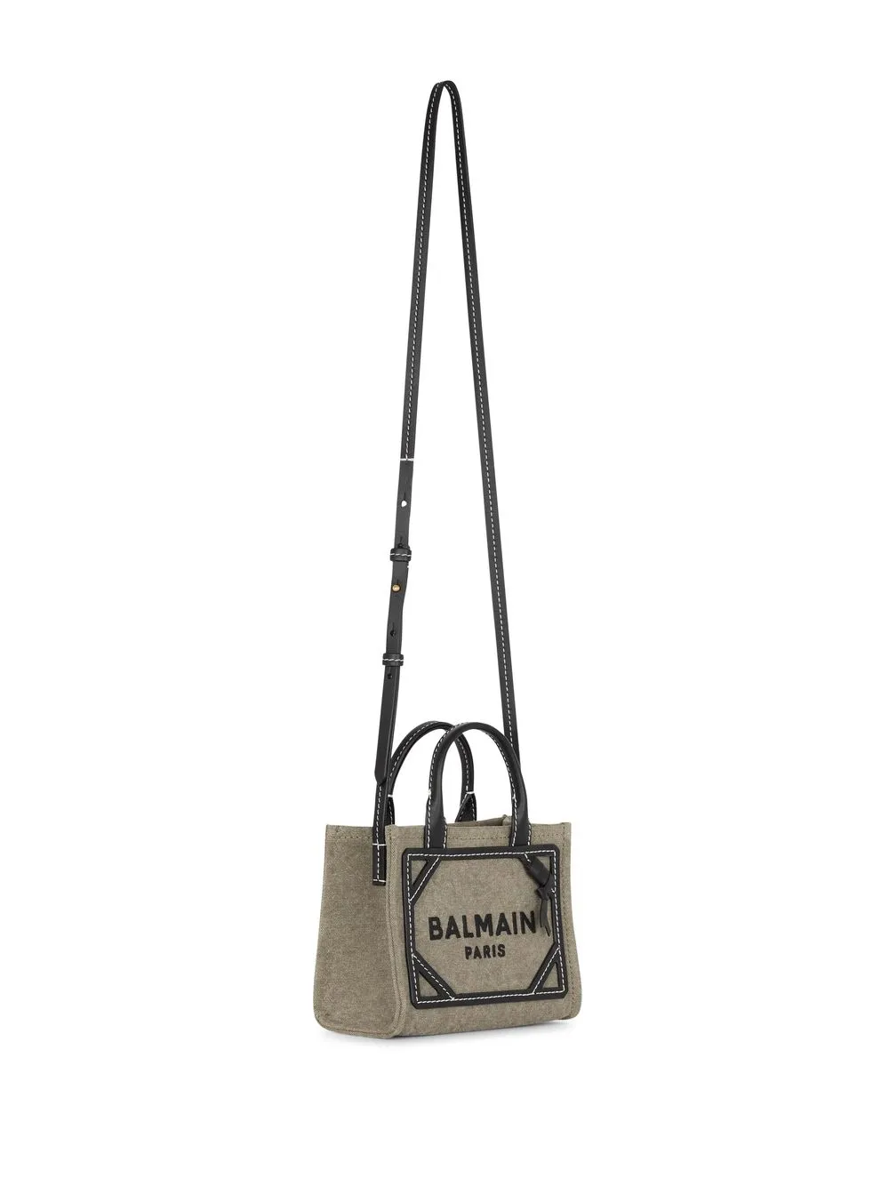 Affordable Balmain mini B-Army logo tote bag Women