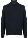 Boglioli zip-up cashmere jumper - Blue