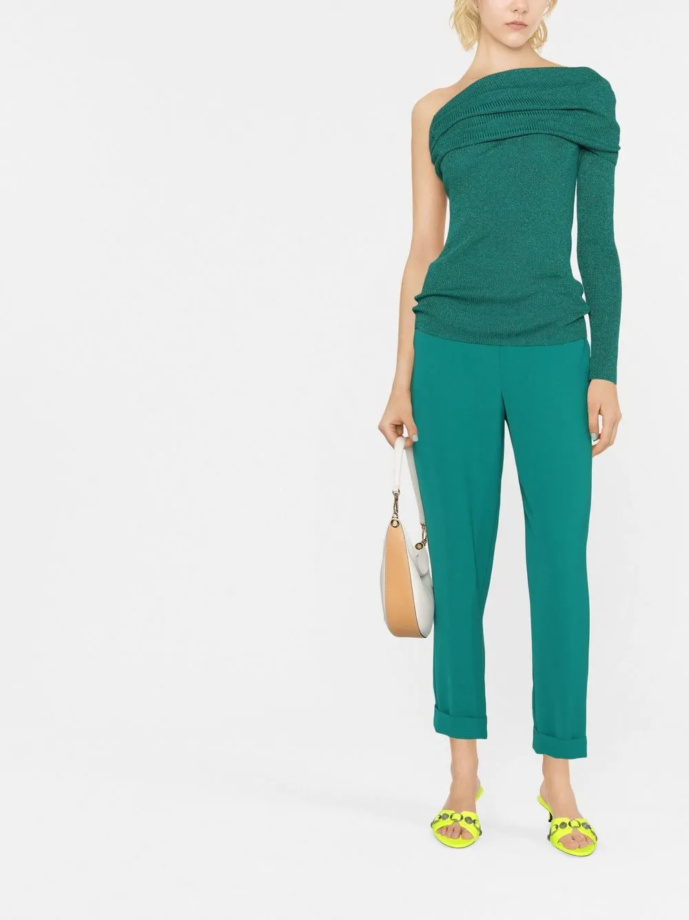 P.A.R.O.S.H. Straight broek - Groen