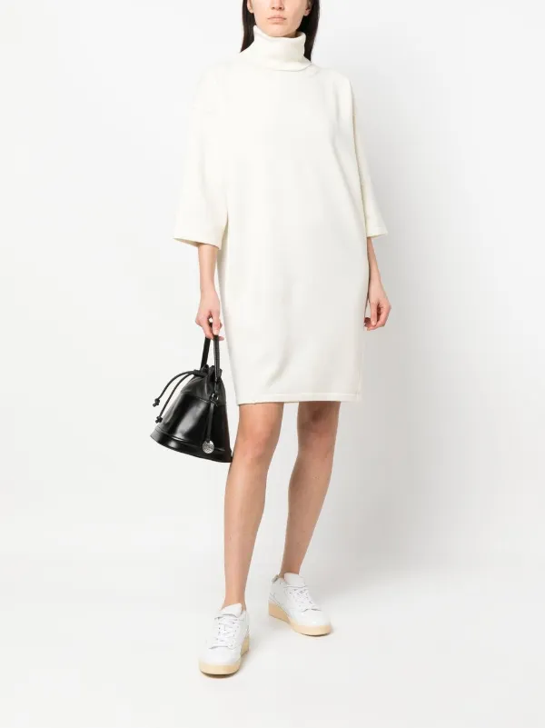 Gentry Portofino roll-neck Knitted Mini 