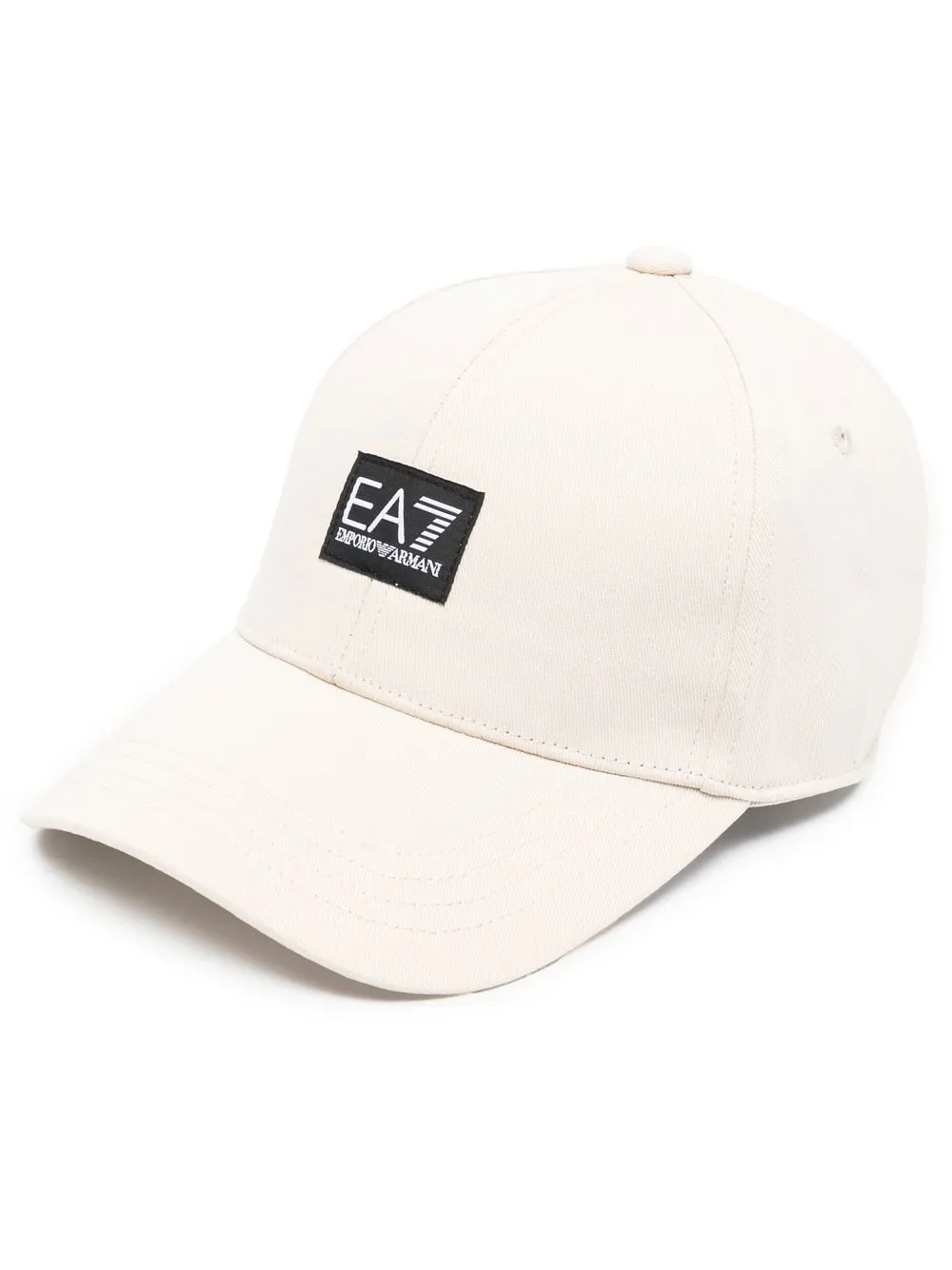 

Ea7 Emporio Armani logo-patch detail baseball cap - Black