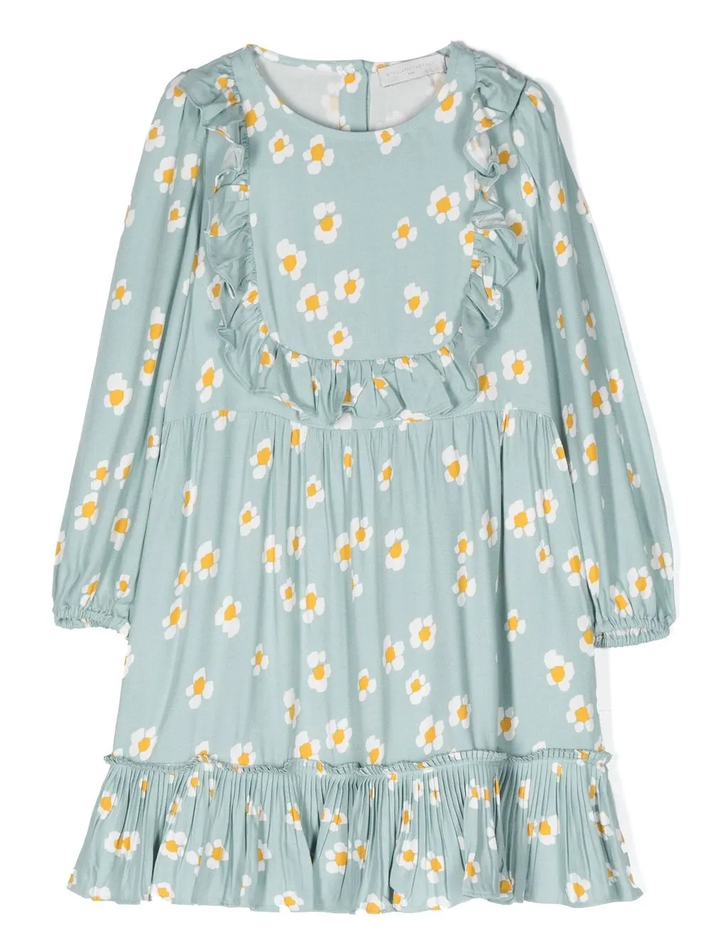 

Stella McCartney Kids floral-print long-sleeve dress - Blue