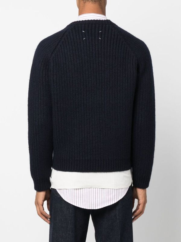 Maison Margiela Layered Wool Jumper - Farfetch