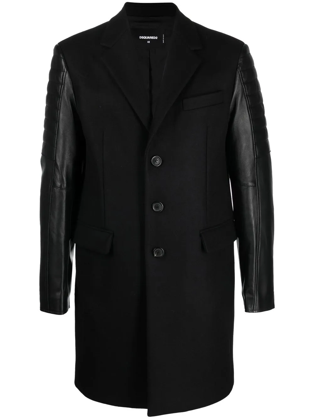 

Dsquared2 abrigo con botones - Negro