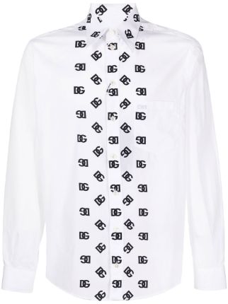 Dolce & Gabbana ドルチェ＆ガッバーナ ロゴ ドレスシャツ - FARFETCH