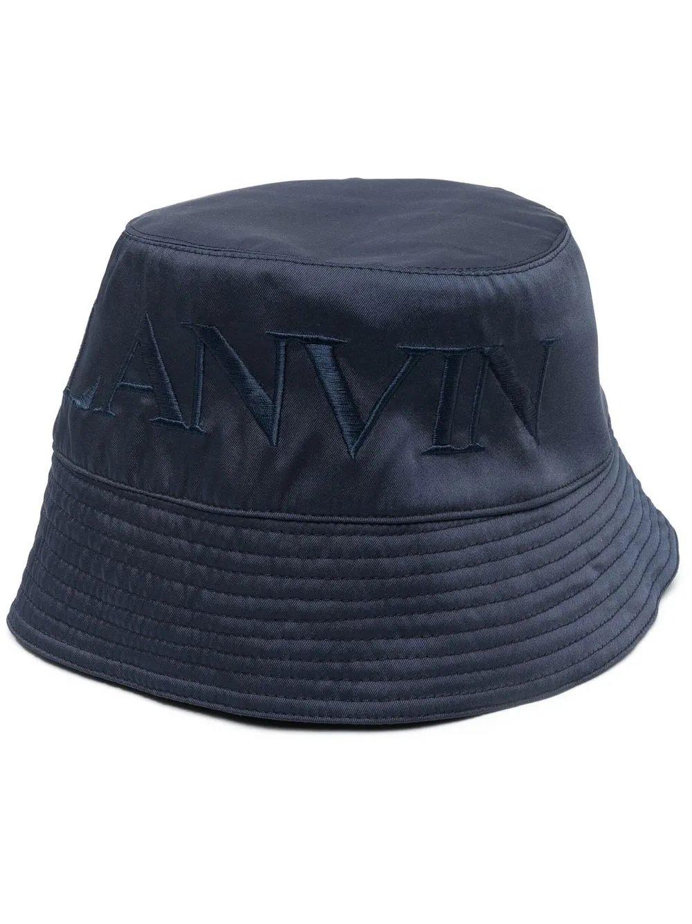 

Lanvin gorro de pescador reversible con motivo geométrico en jacquard - Negro