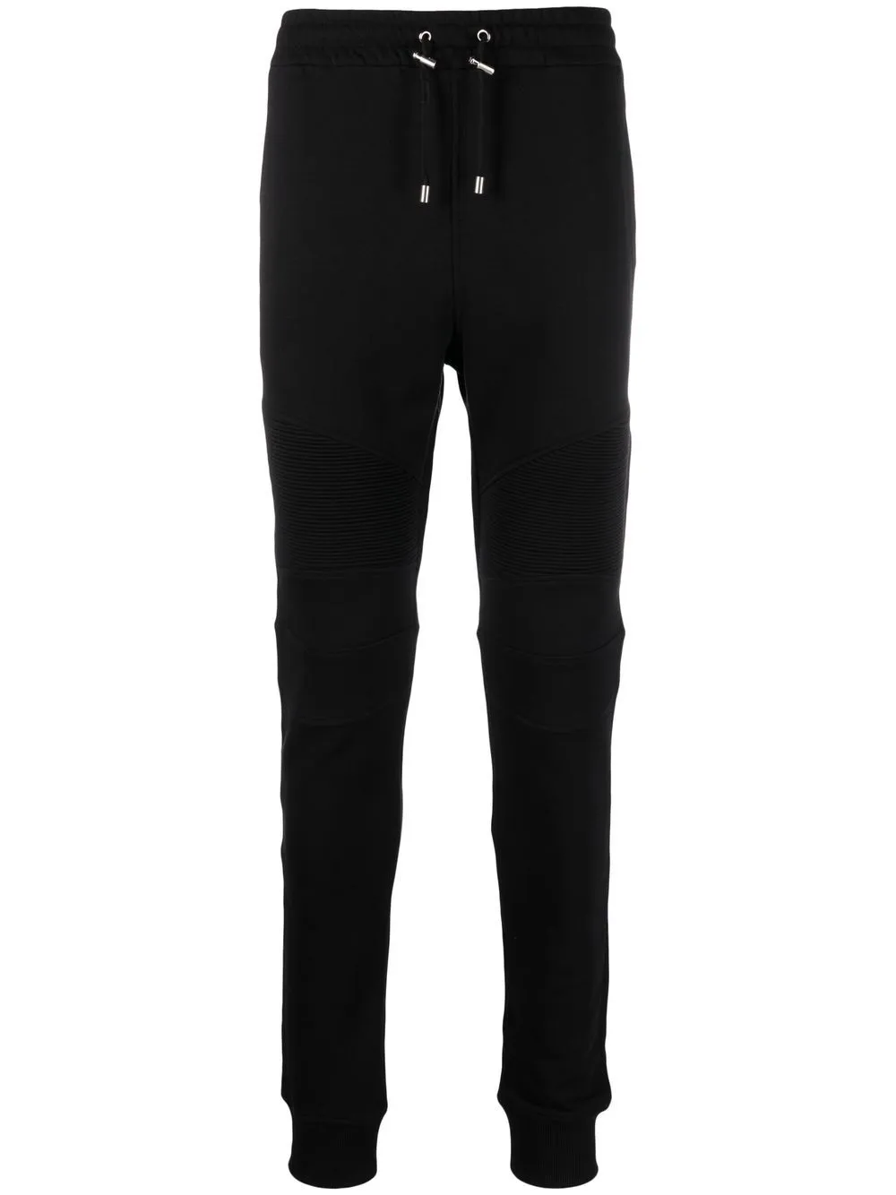

Balmain rear logo-print detail trousers - Black