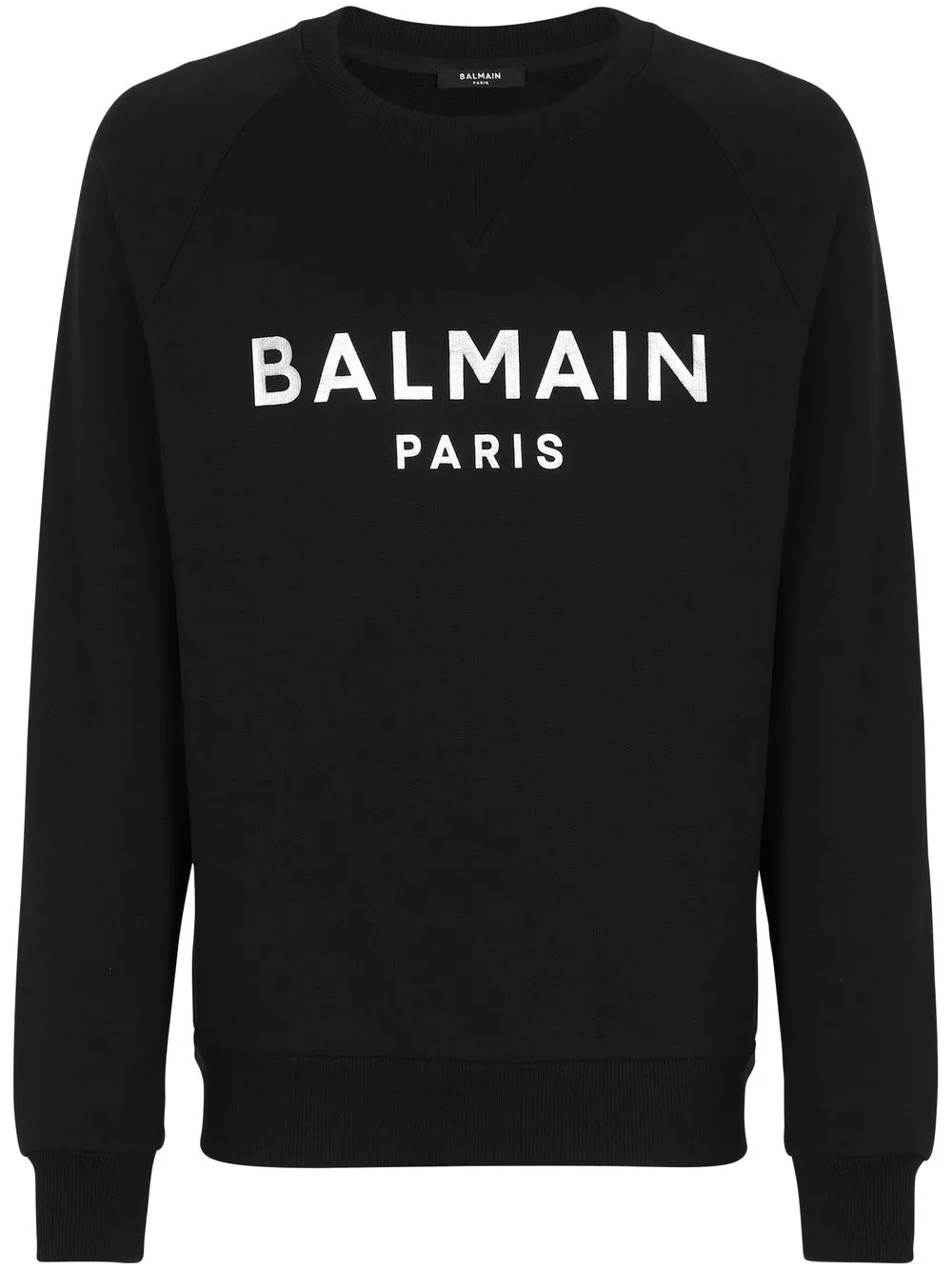 

Balmain logo-print cotton sweatshirt - Black