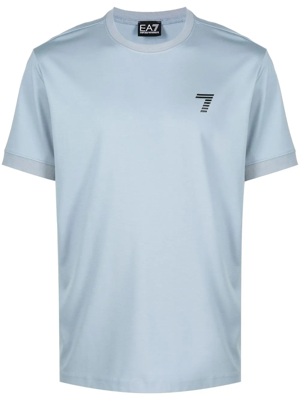 

Ea7 Emporio Armani playera con logo en relieve - Azul