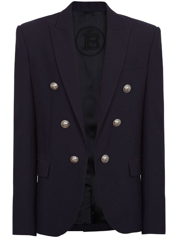 Embossed Blazer 