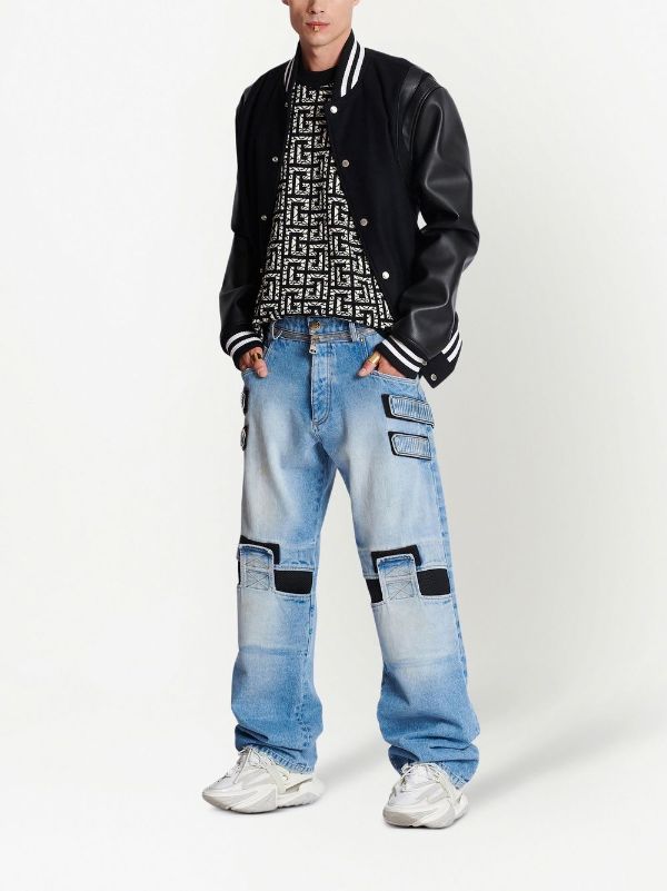 Balmain baggy discount jeans