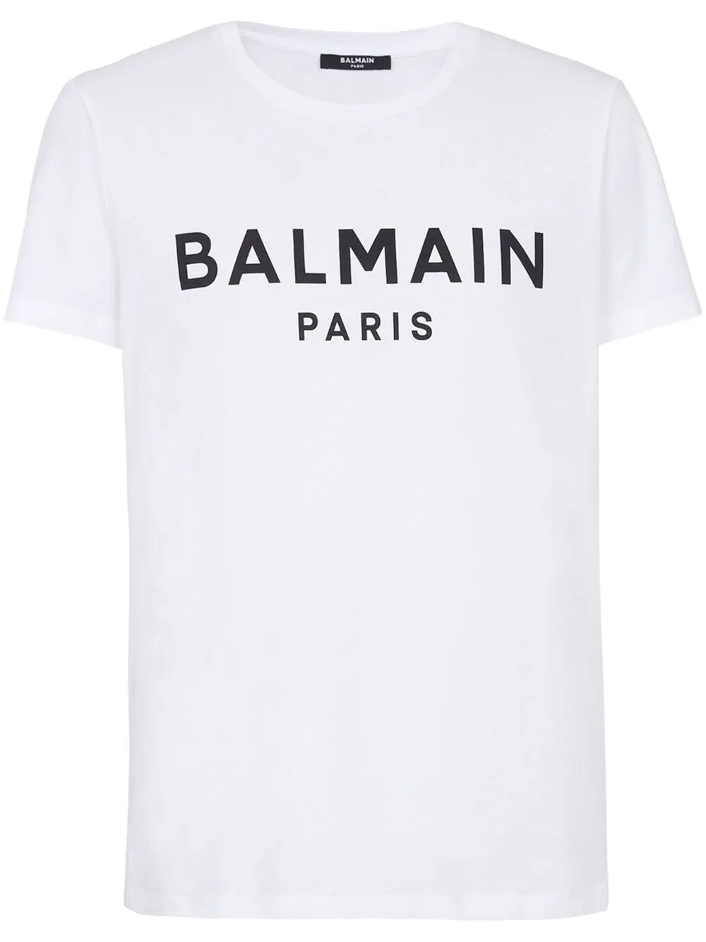 

Balmain logo-print short-sleeved T-shirt - White