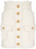 Balmain tweed mini skirt - Neutrals