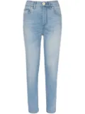 Balmain high-rise slim-cut jeans - Blue