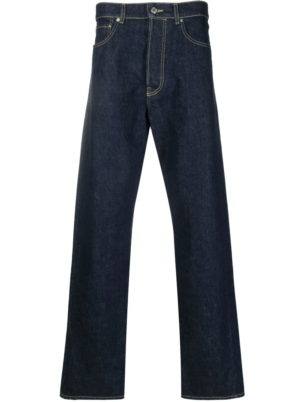 

Kenzo mid-rise straight-leg jeans - Blue