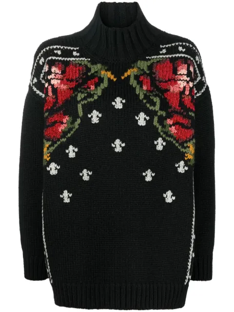 Golden Goose intarsia rollneck jumper