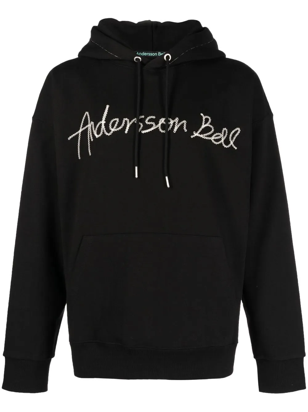 

Andersson Bell logo-embroidered hoodie - Black