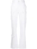 ISABEL MARANT Vokayo cargo straight-leg jeans - White