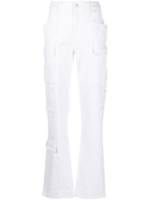 ISABEL MARANT Vokayo cargo straight-leg jeans Women