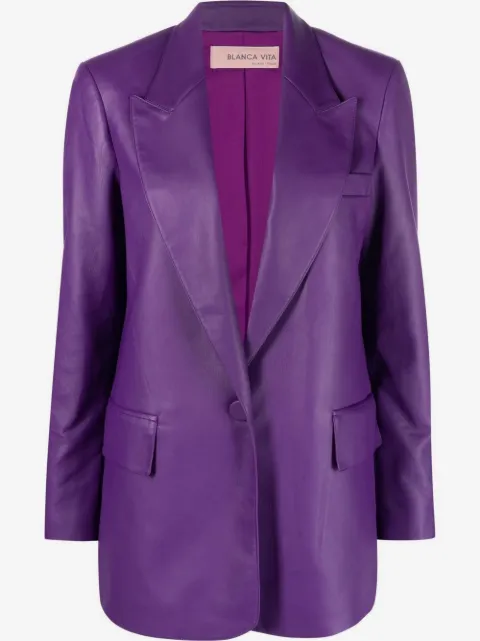 Blanca Vita blazer con botones 