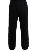 FENDI logo-embossed track pants - Black