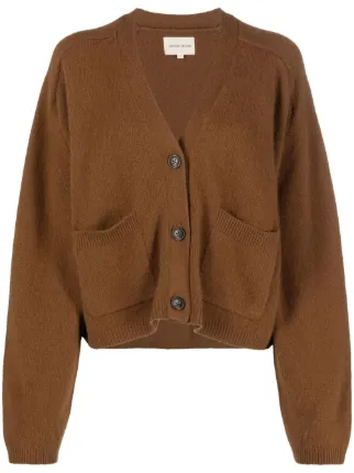 Loulou Studio V-neck Cropped Cardigan - Farfetch