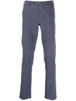 Grigio Pantaloni dritti a righe Farfetch Uomo Abbigliamento Pantaloni e jeans Pantaloni Pantaloni chinos 