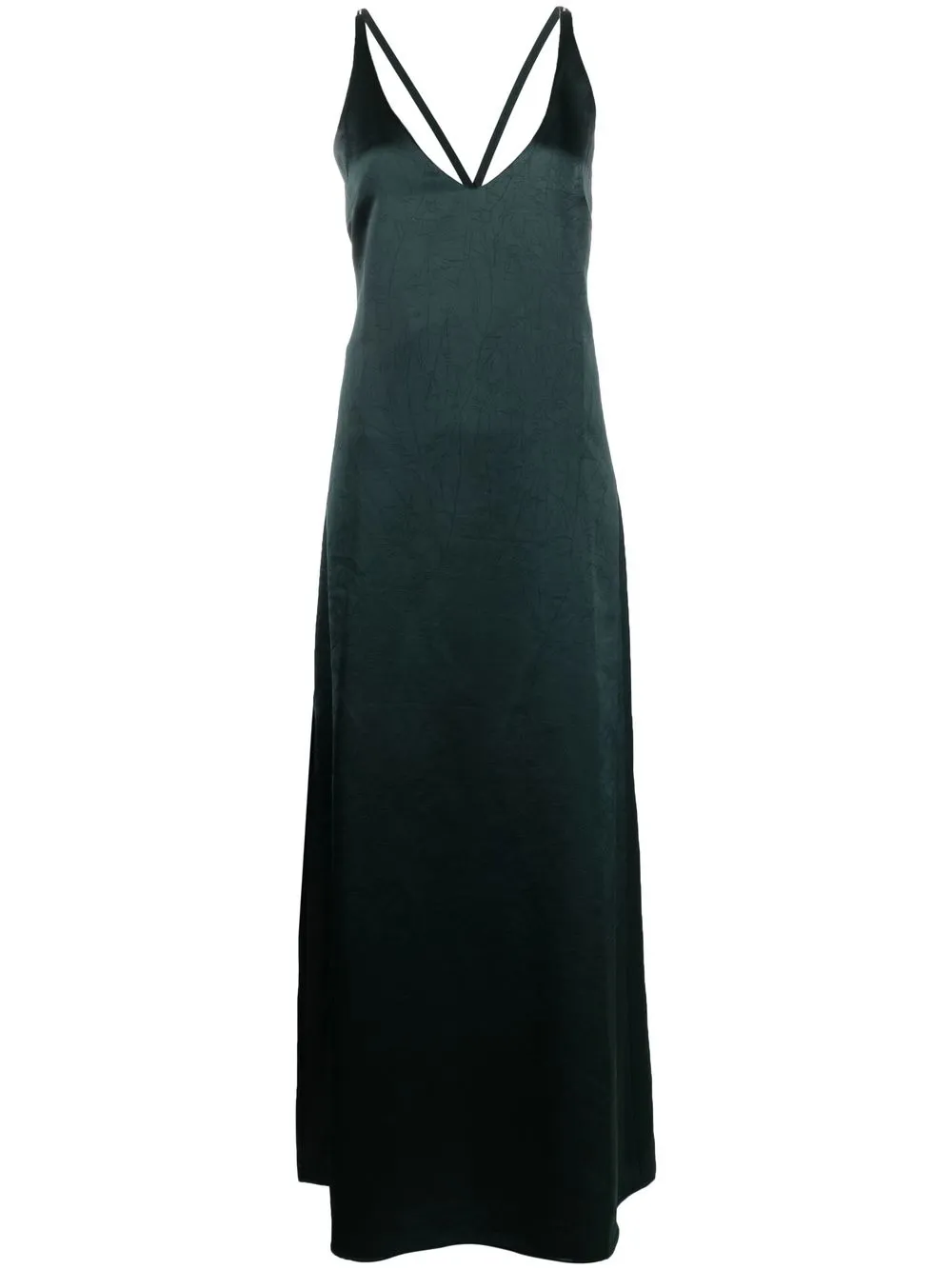 

Peserico V-neck sleeveless maxi dress - Green