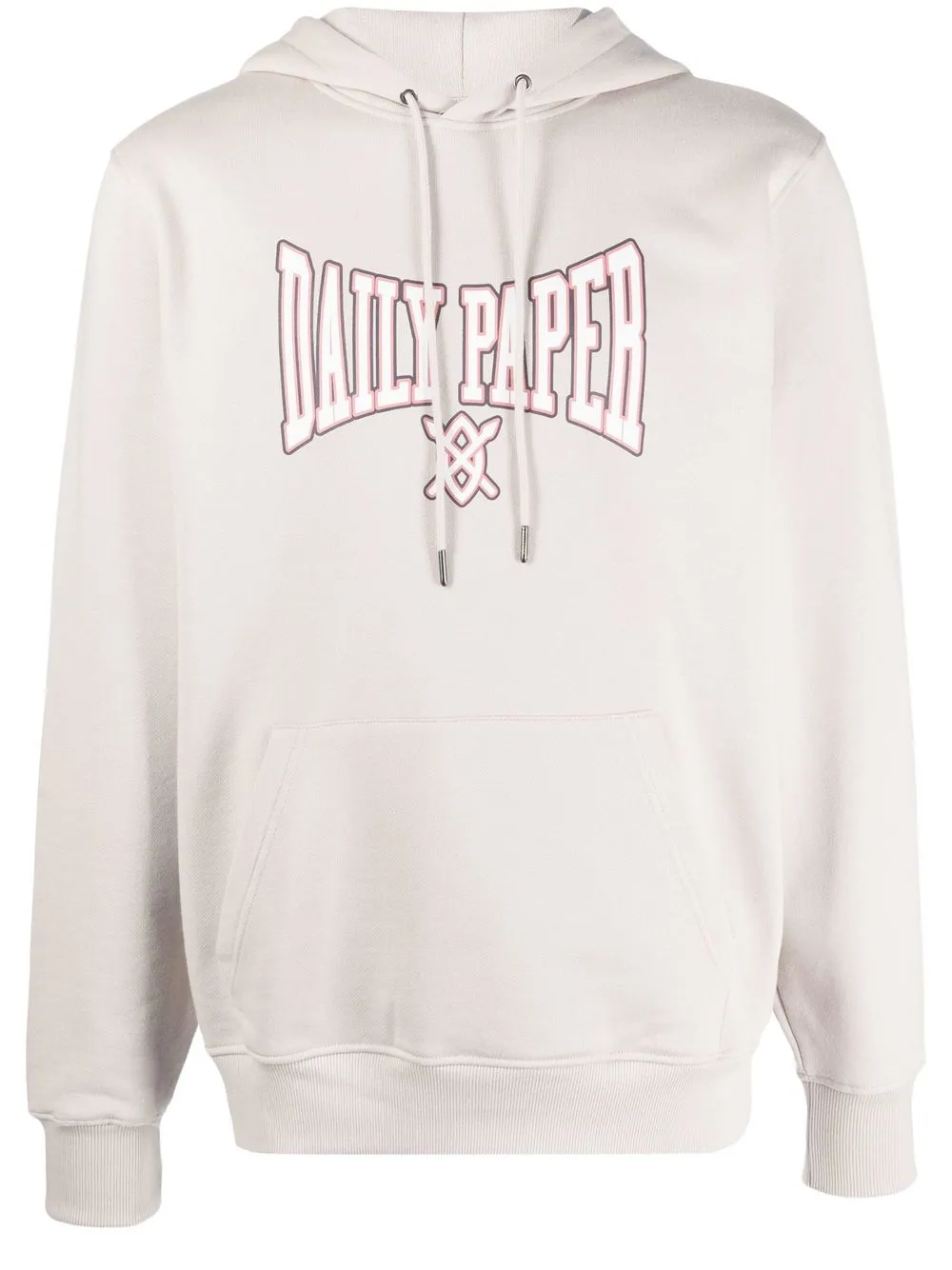 

Daily Paper hoodie con logo estampado - Neutro