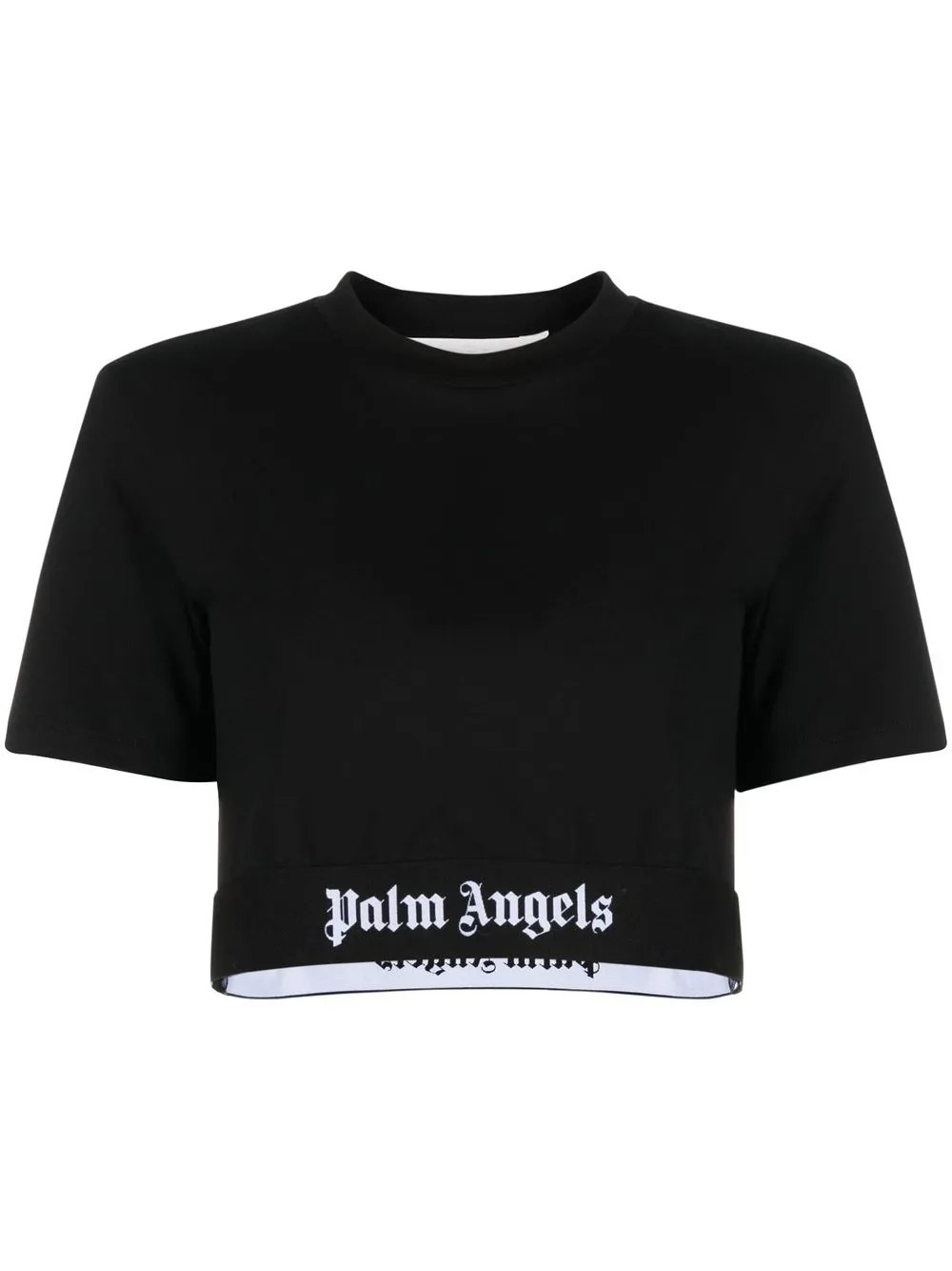 

Palm Angels playera corta de manga corta - Negro