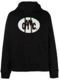 OAMC logo-patch pullover hoodie - Black