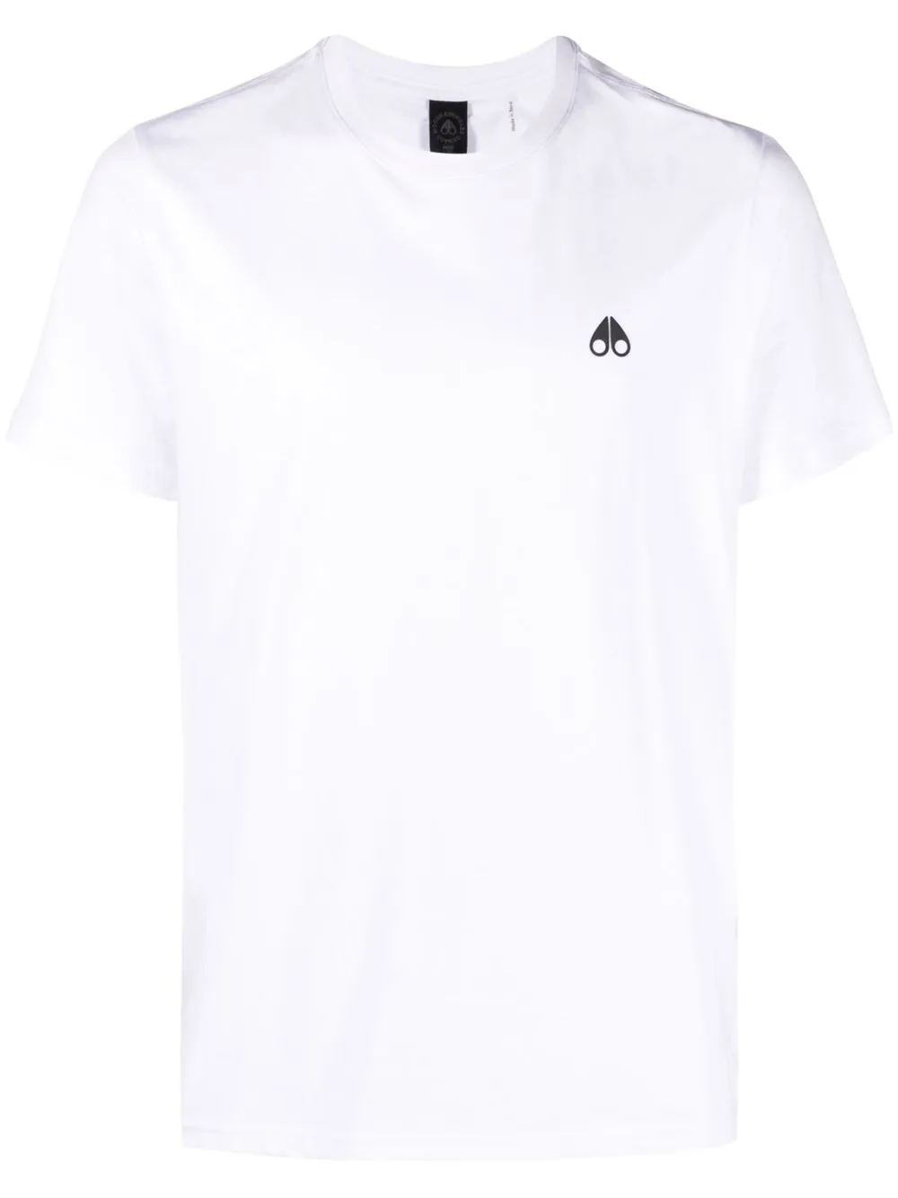 

Moose Knuckles crew neck cotton T-shirt - White